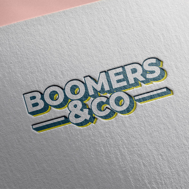 Identité visuelle Boomers & Co