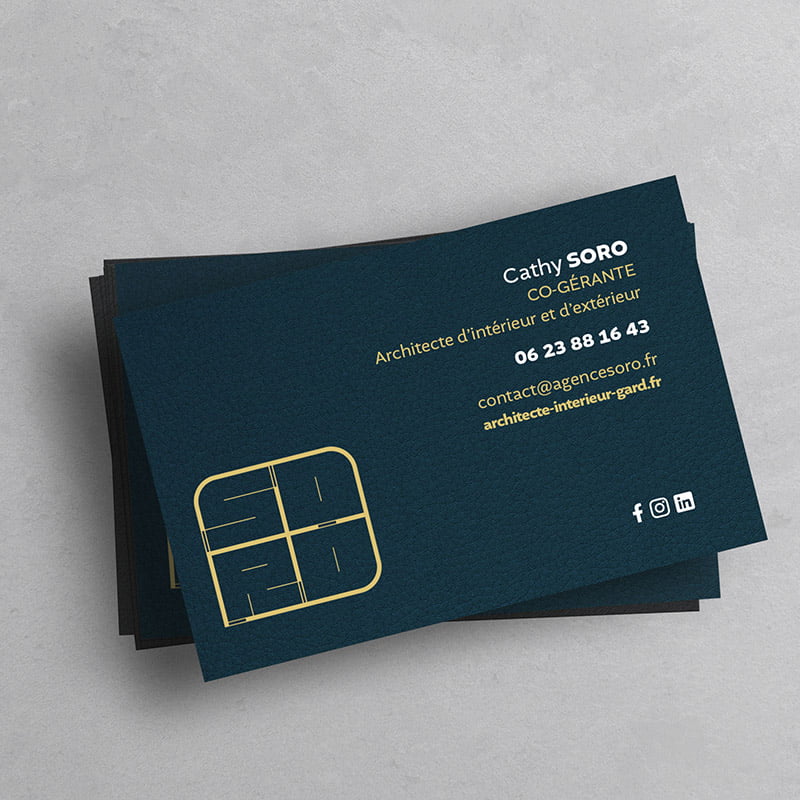 Carte de visite SORO - Effissens