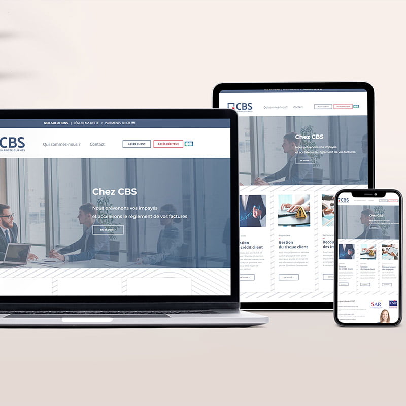 Création du site internet CBS - Effissens
