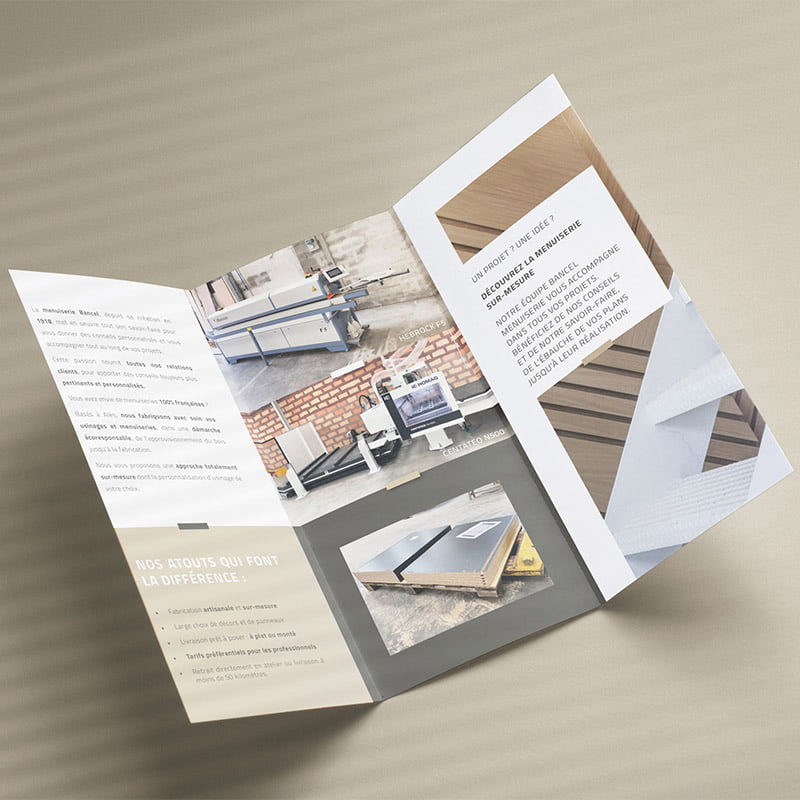 Brochure Menuiserie BANCEL - Effissens