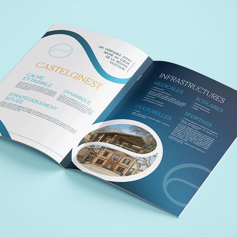 Création de la plaquette commerciale Côté Ouest - Effissens