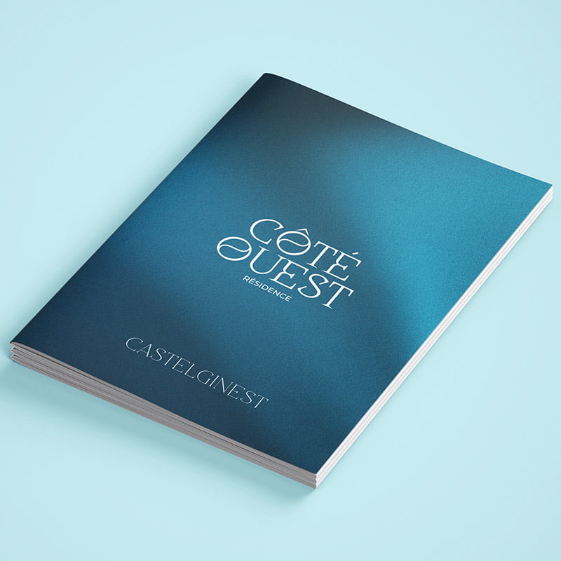 Création de la plaquette commerciale Côté Ouest - Effissens