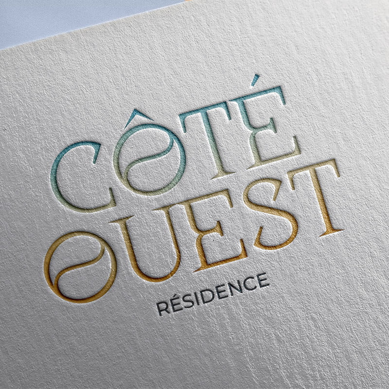 Naming et logo de la résidence Cote Ouest - Effissens