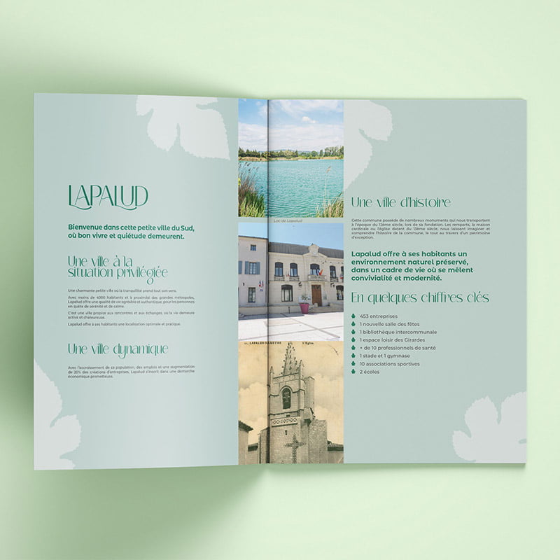 Réliasation de la plaquette commerciale de la résidence Le Clos des Mûriers - Effissens