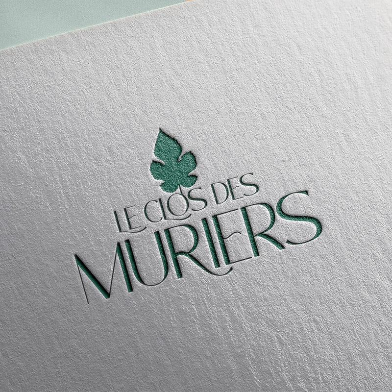 Création du logo pour la résidence Le Clos des Mûriers - Effissens