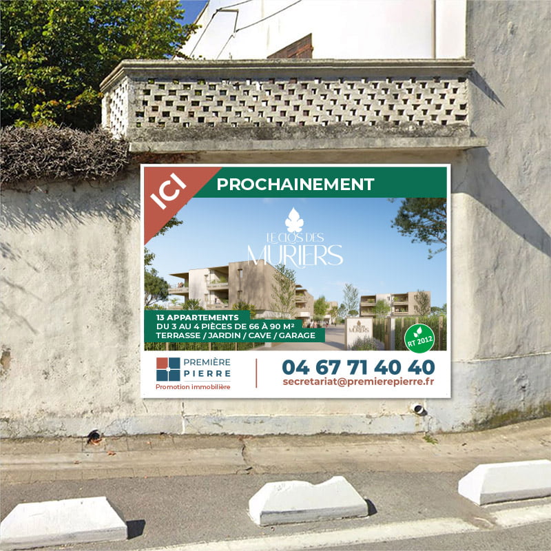 Création panneau publicitaire - Effissens