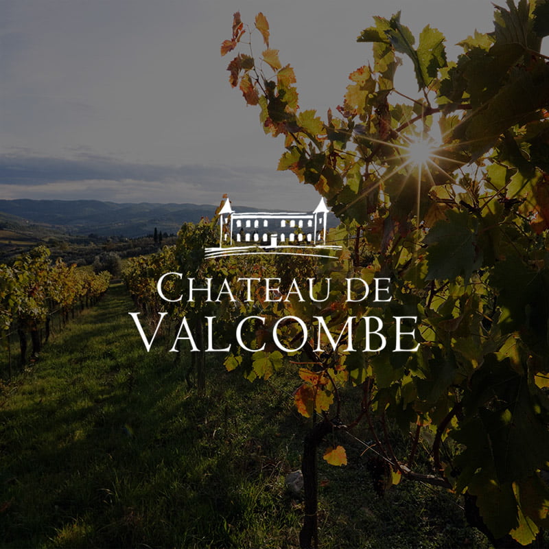 Création étiquettes vin pour le Château de Valcombe - Effissens
