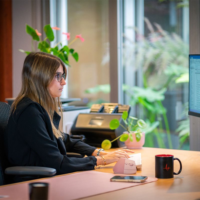 Photo d'une collaboratrice d'Avenir Plus